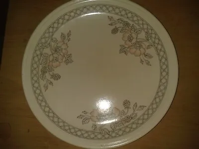 Buy Vintage Bilton England Small Dinner Plate 23.3cm's Round. Peach Floral. (D6) • 3.99£