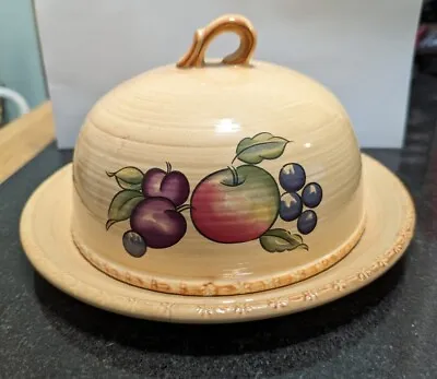 Buy Vintage Hornsea Pottery Yeovil  Butter Cheese Dome Dish 90s Country Cottage • 14.99£