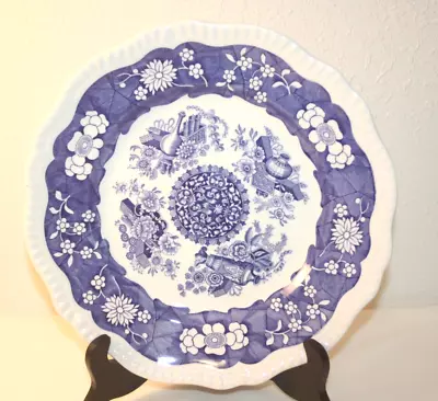 Buy The Spode Blue Room Collection - Regency Series - Dinner Plate - Trophies • 20.87£