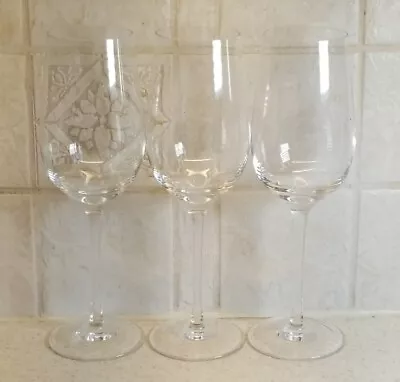 Buy 3 Rosenthal Amici Red Wine Glasses Or Stems 8 3/4  Excellent Great Clarity!  • 23.70£