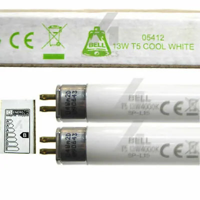 Buy 2 X 13W Strip Light Lamp 530mm 21 Inch T5 Fluorescent Tube Cool White 4000k BELL • 7.49£