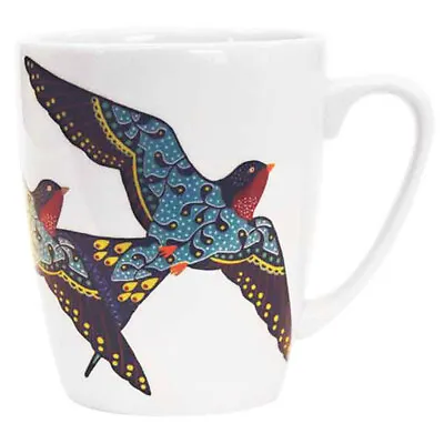 Buy Queens Paradise Birds Swallow Mug Churchill China • 13.99£