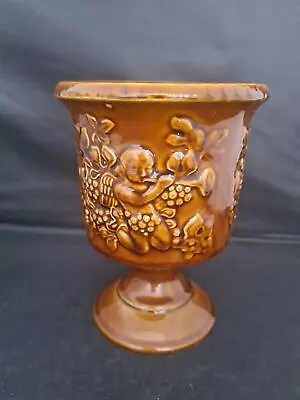 Buy Arthur Wood Goblet Shaped Mantle Vase Vintage Pottery • 9.95£