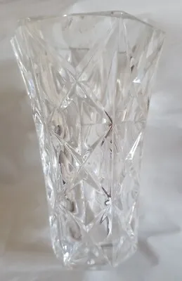 Buy Clear Glass Crystal Vase • 4£