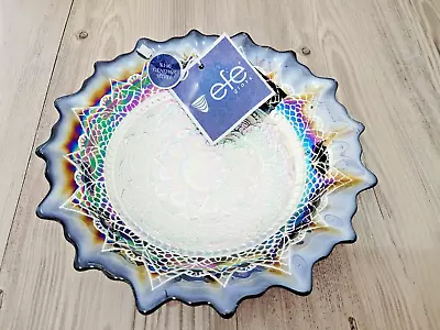 Buy Efe Glass Turkish Handmade Decorative 100% Genuine Silver Plate Bowl Dish 8.5  • 9.99£