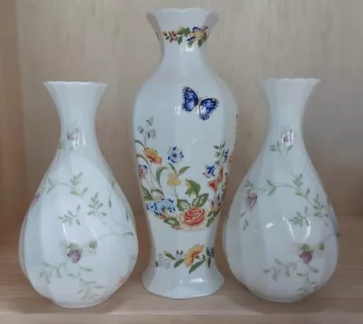 Buy Aynsley Vases Cottage Garden X1 Campion X2 • 3.99£