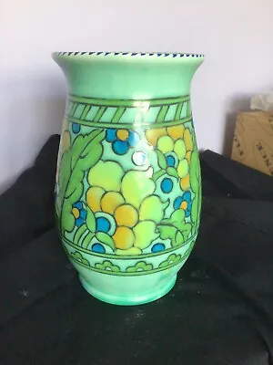 Buy Charlotte Rhead Byzantine Vase By Crown Ducal Rare Colourway 6.75  Tall • 59.99£