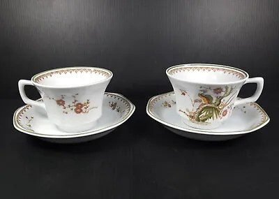 Buy Wedgwood Old Chelsea Georgian Cups And Saucers Pair Each 790962 • 23.61£