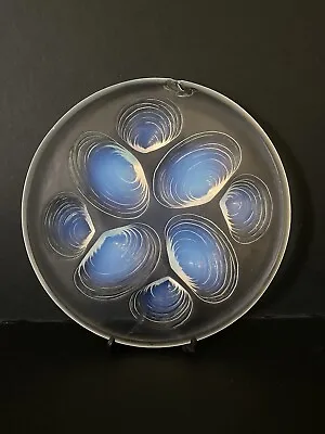 Buy Sabino Glass Plate - Shell Design - Circa 1920 • 80£