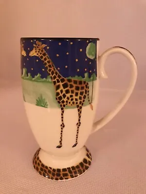 Buy Hudson And Middleton Kruger Giraffe Bone China Mug Tall Footed Animal • 19.99£