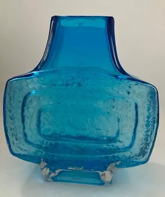 Buy GLASS VASES IN THE STYLE OF WHITEFRIARS  - TV VASE 6 COLOURS (Please Read Fully) • 44.99£