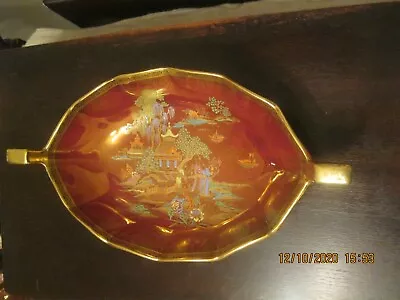 Buy Crown Devon Fieldings 12 In Rouge Royale 2 Handled Pagoda Dish • 24£