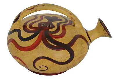 Buy Minoan Art Pottery Small Ceramic Vessel - Octopus - Ancient Crete • 66£
