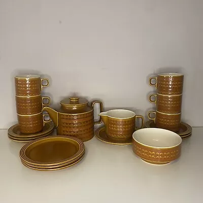 Buy Retro Vintage Hornsea Saffron Tableware Set Cup Tea Pot Bowl FREE POSTAGE BUNDLE • 12.99£