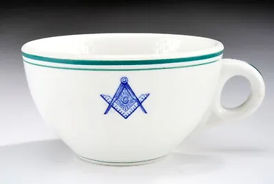 Buy Vintage 1950's Shenango China Masonic Freemason Coffee Cup - Mug Tea MASONRY • 20.32£