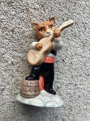 Buy Beswick Cat Band  Figurine Feline Flamenco Cc7 • 6.99£