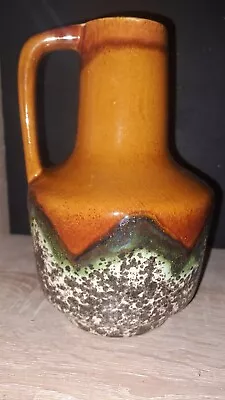Buy Large Vintage West German Pottery Fat Lava Vase • 35£