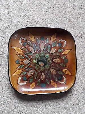 Buy Vintage Guernsey Pottery Square Plate • 0.99£