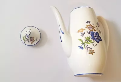 Buy English Bone China Floral Teapot 22ct Gold Warranted By Gem • 14.99£