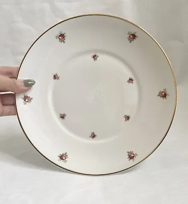 Buy Beautiful Rose Dinner Plate By Crown. Fine China. • 7£