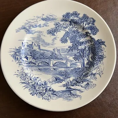 Buy Wedgewood And Co LTD Countryside Blue And White Dinner Plate Vtg Beautiful • 14.23£