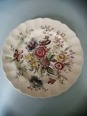 Buy Sheraton By Johnson Bro's Floral Design Plate 25cms. • 10.55£