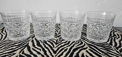 Buy 4 X Vintage Edinburgh Crystal 'Royal Scot' Whisky Tumbler Glasses • 3.19£