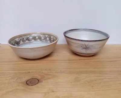 Buy 2 Sally Lewis Studio Pottery Handthrown  Small Dishes VGC • 12.99£