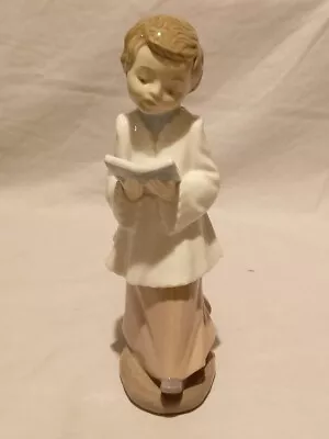 Buy Rare Vintage 1970's Nao By Lladro Altar Boy With Open Hymn Book Figurine. • 20£