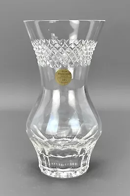 Buy Vintage ECHT BLEIKRISTAL Germany 24% LEAD CRYSTAL Cut Glass VASE 13cm X 7cm 249g • 14.95£