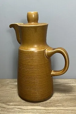 Buy Denby Langley Canterbury Large Coffee Pot Vintage Retro 27.5cm • 14.99£