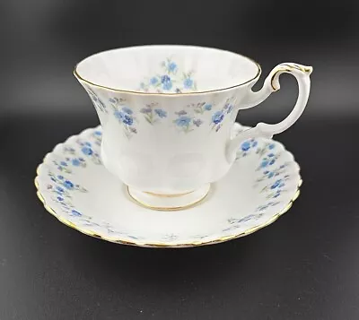 Buy Vintage Royal Albert Memory Lane Tea Cup  Saucer Duo  Montrose Shape 200ml • 5£