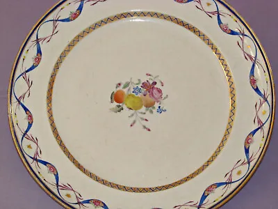 Buy Fine Chinese Export Porcelain Plate Decorated In European (Sevres) Manner, C1780 • 15£
