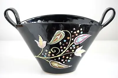 Buy Rare Denby Stoneware Vase Centrepiece - Jacobean Ware - Albert Colledge - C.1950 • 165£