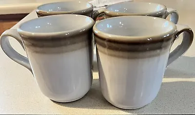 Buy Noritake Stoneware ‘Fanfare’ Set Of Four Coffee Mugs • 12.10£