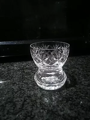 Buy Crystal Tot Toast Master Glass Dram / Shot Glass / Thistle Shaped • 9£