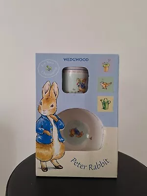 Buy  Peter Rabbit Christening Set By Wedgewood In Original Box  • 8.99£