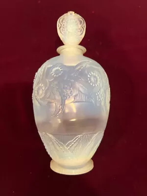 Buy Vintage Large Sabino Paris Les Fleurs Opalescent Art Glass 7 1/2” Perfume Bottle • 258.94£