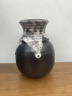 Buy Vintage Bay Keramik West German Pottery Bulb Vase Lava Glaze 630 17 • 34£