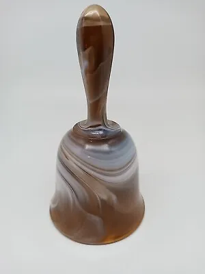 Buy Caramel Slag Bell End O Day By Imperial Glass Great Condition Fast Shipping • 8.63£