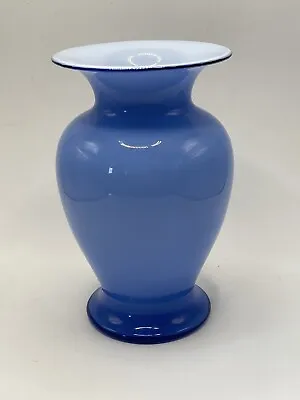 Buy Vintage 1990s HOLMEGAARD Blue AMPHORA Glass Vase By MICHAEL BANG  • 22.99£