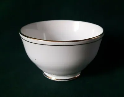 Buy Duchess Ascot Sugar Bowl Bone China Coffee Set Sugar Basin In White And Gold • 22.95£