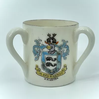 Buy Gemma Crested China Collectable Ornament - Loving Cup Or Mug - Brighton Crest • 4£