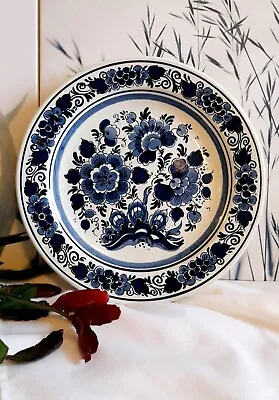 Buy Delft Blue And White Pottery Plate • 9.80£