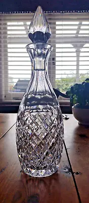 Buy A Fine Royal Brierley Crystal Cut Crystal Wine Decanter With Stopper, Signed 1st • 38£