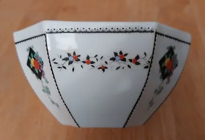 Buy Vintage / Art Deco China Sugar Bowl. Shelley Queen Anne, Fruit And Diamonds. • 10£