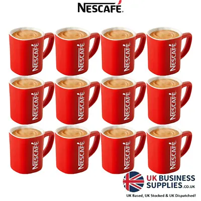 Buy Nescafe Iconic Nestle Stylish Modern Red/White Tea & Coffee Mug 8oz • 7.49£