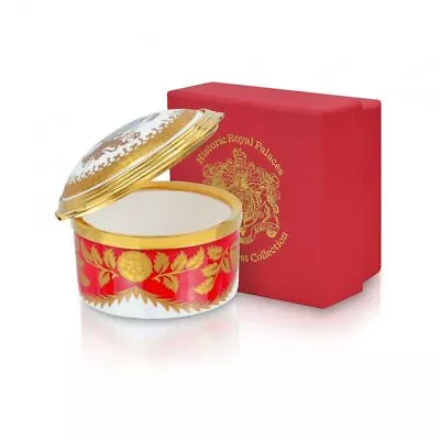 Buy Historic Royal Palaces Pill Box Fine Bone China With 22 Carat Gold Perfect Gift • 12.99£
