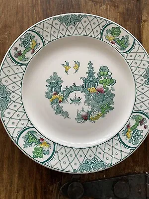 Buy Willow Plate Losol Ware Keeling & Co England Decorative 9” 1930s • 9.99£