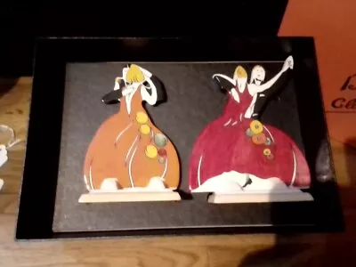 Buy Clarice Cliff Wedgwood A Pair Of Jazz Dancers Shape 432/433 • 169£